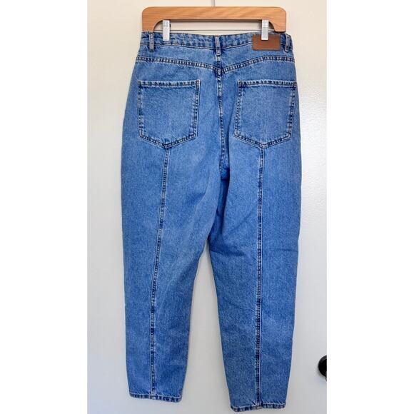 Desigual. Seamed Mom Jeans with Embroidered Heart Size 40 (8 US) - Picture 6 of 6